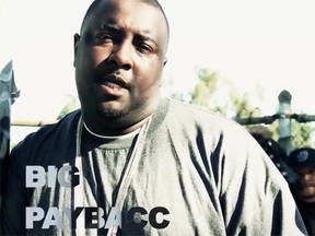 Rapper Big Paybacc. (YouTube screengrab)