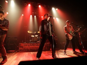 The Toronto Sun's band The Screaming Headlines open Newzapalooza in Toronto on Nov.  7, 2014. (Craig Robertson/Toronto Sun)