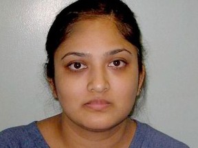 Kuntal Patel, 37, has been jailed for three years for possession of a deadly toxin after fantasizing about poisoning her mother. (London police handout)
