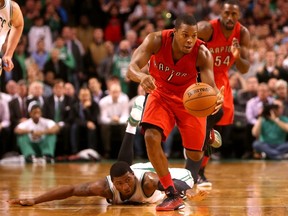Raptors’ Kyle Lowry has picked up right where he left off from last season. (AFP/PHOTO)