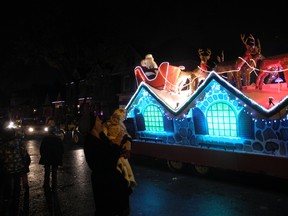 Fans lined the streets for the 58th annual Santa Claus Parade in London on Saturday. JONATHAN SHER / THE LONDON FREE PRESS