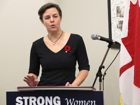 Canada's Minister of Status of Women, Dr. Kellie Leitch. TYLER KULA/QMI AGENCY