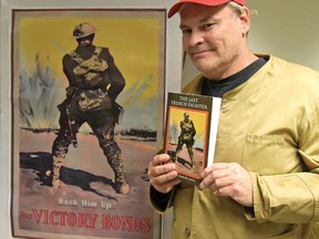 Robin Barker-James, author of The Last Trench Fighter. (CHRIS ABBOTT/TILLSONBURG NEWS)