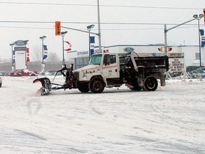 St. Thomas snow plows