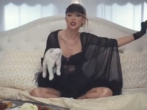 Taylor Swift's "Blank Space" video screengrab. (YouTube)