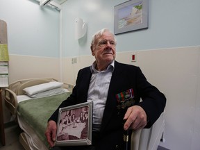 Private Douglas Brooks was a POW in the Second World War  on Monday November 10, 2014. Craig Robertson/Toronto Sun/QMI Agency