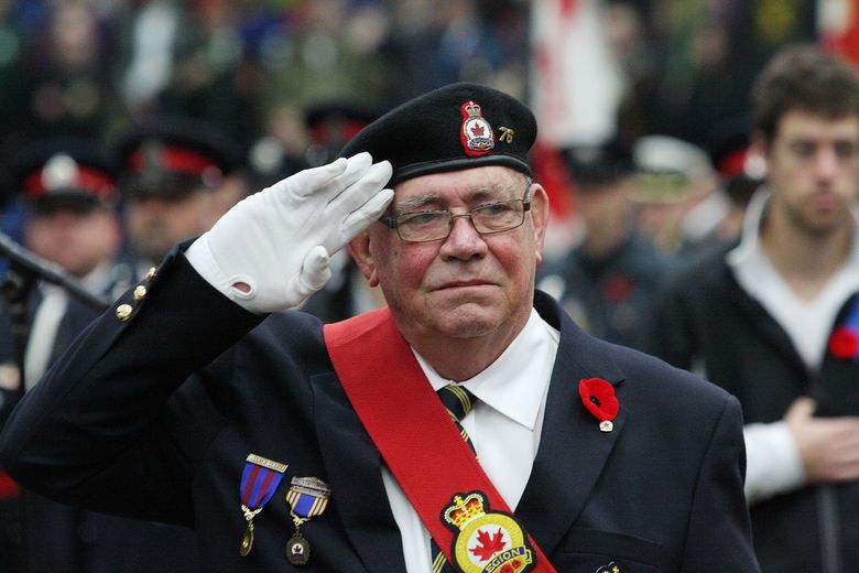 Remembrance day parade sudbury