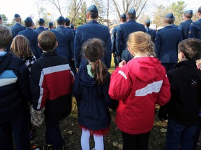 Fifteen students fainted or fell ill during a Remembrance Day service in a small Ontario city Tuesday. (LUKE HENDRY/QMI Agency)