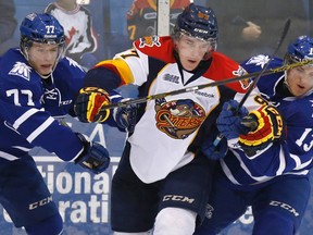 Connor McDavid in action for the Erie Otters vs. the Mississauga Steelheads in Oakville on Sept. 14. (Craig Robertson/QMI Agency)
