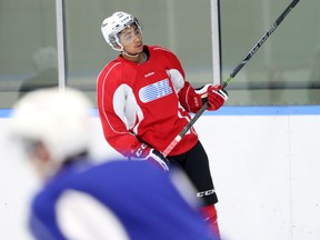 Ottawa 67's forward Jeremiah Addison has 10 points in 16 games this season, his first with the club since coming over in a trade with the Saginaw Spirit. (Chris Hofley/Ottawa Sun)