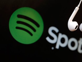 Spotify. 

REUTERS/Christian Hartmann