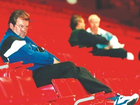Late, great former Maple Leafs coach Pat Burns is getting inducted into the Hockey hall of Fame. (Craig Robertson/Toronto Sun file)