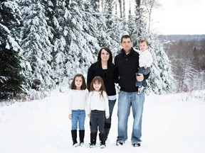 Richard Soloman and his family