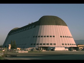 Hangar One at Moffett Field, Calif. (NASA Ames Research Center/HO)