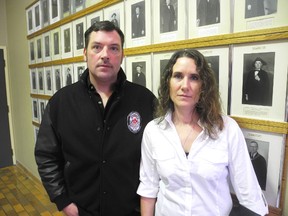 Kimberley and Richard Bryce of Aberarder told the Ontario Environmental Review Tribunal Thursday they're worried that life will change if Suncor Energy builds its 46-turbine Cedar Point wind project around them.
PAUL MORDEN/ SARNIA OBSERVER