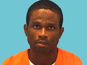 Death row inmate Chadwick Banks is seen in an undated picture from the Florida Department of Corrections in Raiford, Florida.  REUTERS/Florida Department of Corrections/Handout via Reuters