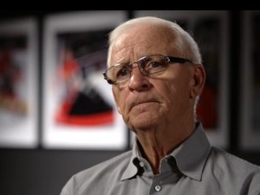 Bryan Murray in a screen grab from TSN5’s broadcast Thursday night. SCREEN GRAB/SUPPLIED