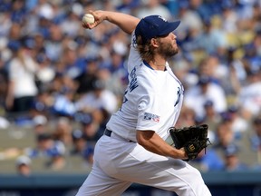 Clayton Kershaw of the Dodgers has become the first NL pitcher in 46 years to win both the Cy Young and MVP awards the same year. (USA TODAY SPORTS/PHOTO)