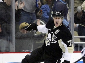 Pittsburgh Penguins forward Evgeni Malkin. (CHARLES LeCLAIRE/USA TODAY Sports)