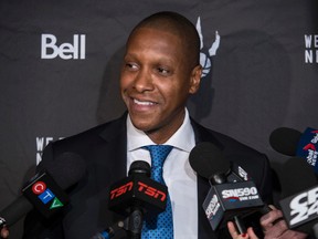 Toronto Raptors general manager Masai Ujiri. (CRAIG ROBERTSON/Toronto Sun)