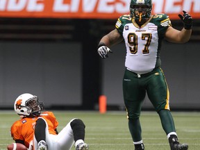 Almondo Sewell said if the Eskimos play the way they did the past three games, they should win on Sunday. (Carmine Marinelli, Edmonton Sun)