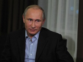 Russian President Vladimir Putin.

REUTERS/Mikhail Klimentyev/RIA Novosti/Kremlin