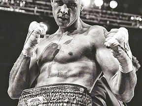 Professional boxer Tim Cronin of Belleville fights in Mississauga tonight. (Photo courtesy of Blair Diamond)