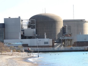 The Pickering nuclear facility on Nov. 14, 2014. (Stan Behal/Toronto Sun)