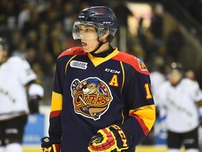 Erie Otter Dylan Strome trails only teammate Connor McDavid in OHL scoring. (Aaron Bell/OHL Images)