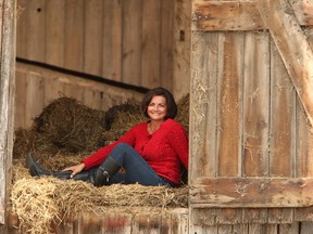 Alvinston-area resident Annette MacKellar is one of the Ontario farmers featured in this year's edition of Farm and Food Ontario's Faces of Farming calendar. The annual calendar celebrates families working in agriculture in the province. SUBMITTED PHOTO