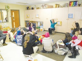 Family centres, like this one at London?s Jean Vanier school, offer one-stop shopping for child-care, recreation, health and wellness programs. (Free Press file)