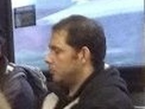 Toronto Police released this photo Monday, Nov. 17, 2014, of a man sought in alleged sexual assaults on the Flemingdon Park TTC bus route.