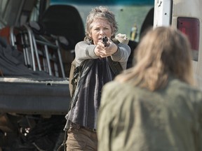 Melissa McBride plays Carol Peletier in AMC's The Walking Dead. (Gene Page/AMC)
