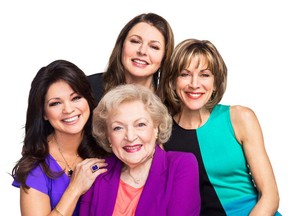 Valerie Bertinelli, Jane Leeves, Wendie Malick and Betty White star in TV Land's Hot in Cleveland. (Handout)