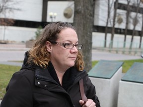 Questioning of Innes Road jail guard Melissa Schell continued Wednesday. Schell says she gave a deliberately misleading statement to authorities after an inmate was beaten, in an effort to protect her job.DOUG HEMPSTEAD/Ottawa Sun