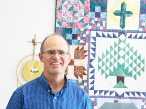 Brent Woodard is the reverend at the Pincher Creek United Church.