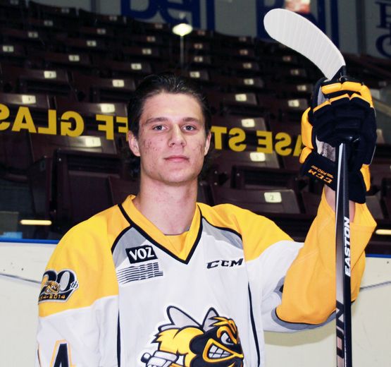 Sarnia Sting import Pavel Zacha adjusting to life in the OHL The