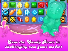 "Candy Crush Soda Saga." (SCREENSHOT)