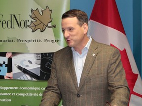 Kenora MP and federal Minister of Natural Resources Greg Rickford.