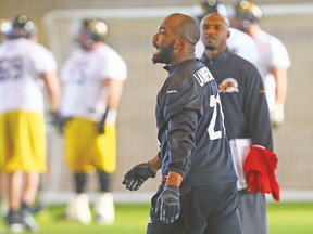 Hamilton’s Simoni Lawrence — the league’s best trash talker — won’t waste his time responding to jibes from the Alouettes ahead of the East final. (DAVE ABEL/Toronto Sun)