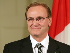 Rob Merrifield was announced as Senior Representative to the United States by Alberta Premier Jim Prentice, during a press conference at Government House in Edmonton Alta., on Wednesday Sept. 17, 2014.  David Bloom/Edmonton Sun