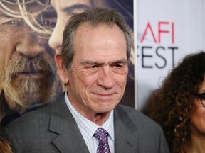 Director and actor Tommy Lee Jones poses at the gala screening of "The Homesman" during AFI Fest 2014 in Hollywood, California November 11, 2014. REUTERS/Danny Moloshok