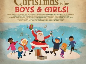 Christmas if for Boys and Girls showcases Kingston artists and proceeds from the album will go to the Boys and Girls Club of Kingston & Area. (Supplied photo)
