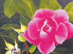 Peonies, by Heather Dobbie, is part of a new exhibition, The Arts of Law, presented by Middlesex Law Association at The ARTS Project. Richard Gilmore/special to QMI Agency