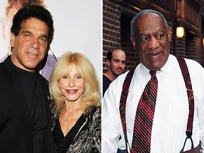 Lou Ferrigno and his wife Carla (left), and Bill Cosby. (WENN.com)