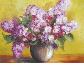 Michele Haley?s Lilac is part of Shady Artists Show at The ARTS Project until Nov. 29.  (Richard Gilmore, Special to QMI Agency)