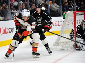 Emerson Etem's stint on the Ducks' top line lasted all of one game this week. (Reuters)