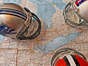 The Bills, Lions, and Browns make up the ‘Lake Erie Triangle’. (John Kryk/QMI Agency)