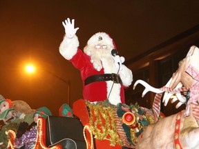 The Sudbury Santa Claus Parade takes place this year on Nov. 18. (JOHN LAPPA/THE SUDBURY STAR)
