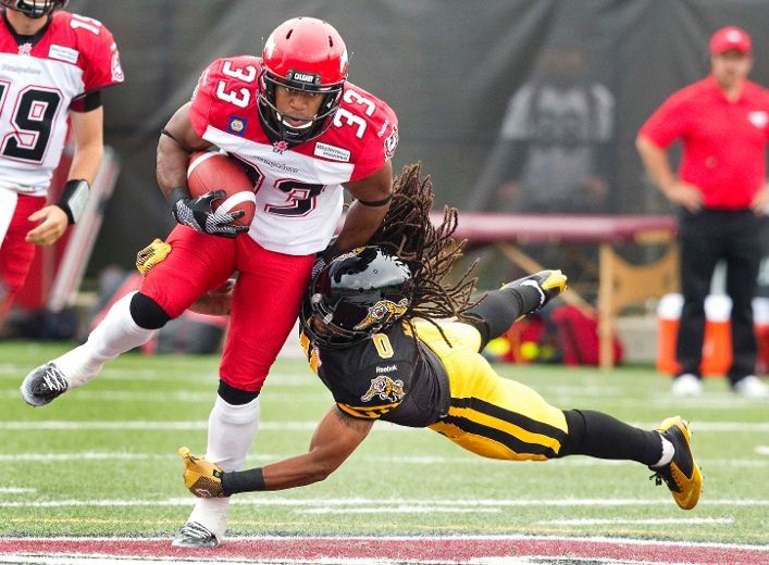 Calgary Stampeders hang on for Grey Cup 2014 victory as Hamilton Tiger-Cats  fall short of miraculous finish